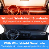 mlnshops Foldable Car Sun Shade Umbrella for UV Protection