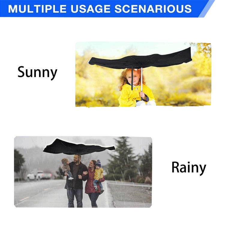 mlnshops Foldable Car Sun Shade Umbrella for UV Protection