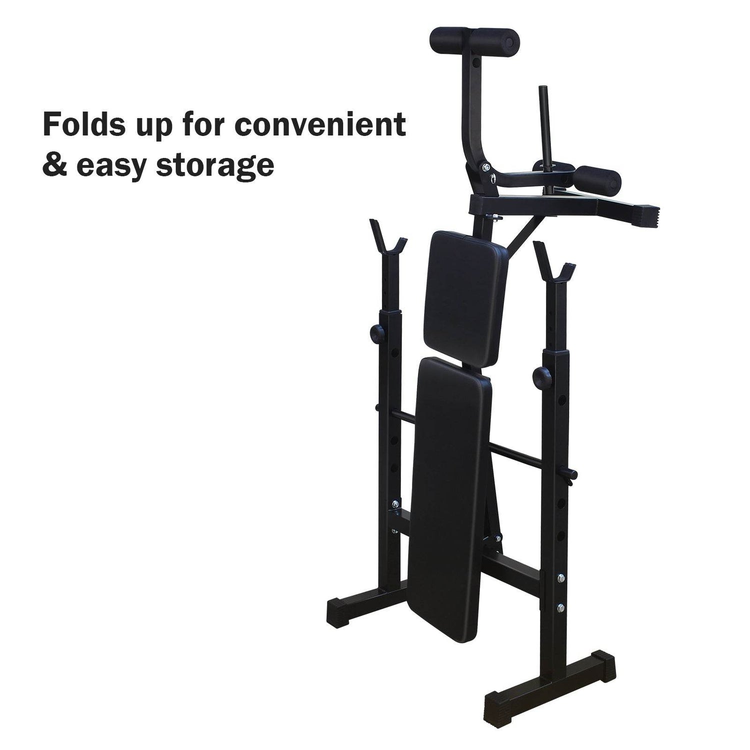 MLNshops Adjustable Home Gym Bench Press with Leg Workout