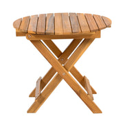 Foldable Outdoor Acacia Wood Side Table