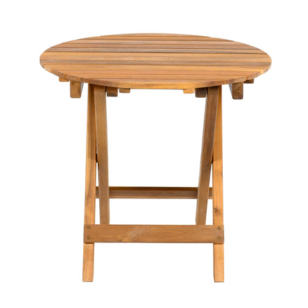 Foldable Outdoor Acacia Wood Side Table