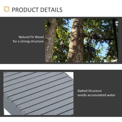 MLNshops Folding Adirondack Chair Set for Relaxation - MLNshops