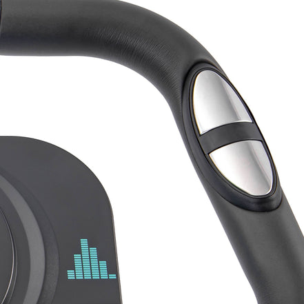 MLNshops Folding Exercise Bike for Home with Backrest