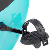 MLNshops Folding Exercise Bike for Home with Backrest