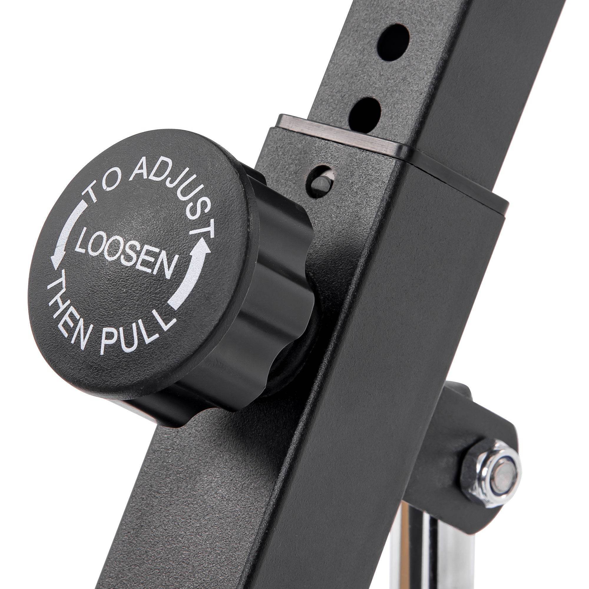 MLNshops Folding Exercise Bike for Home with Backrest