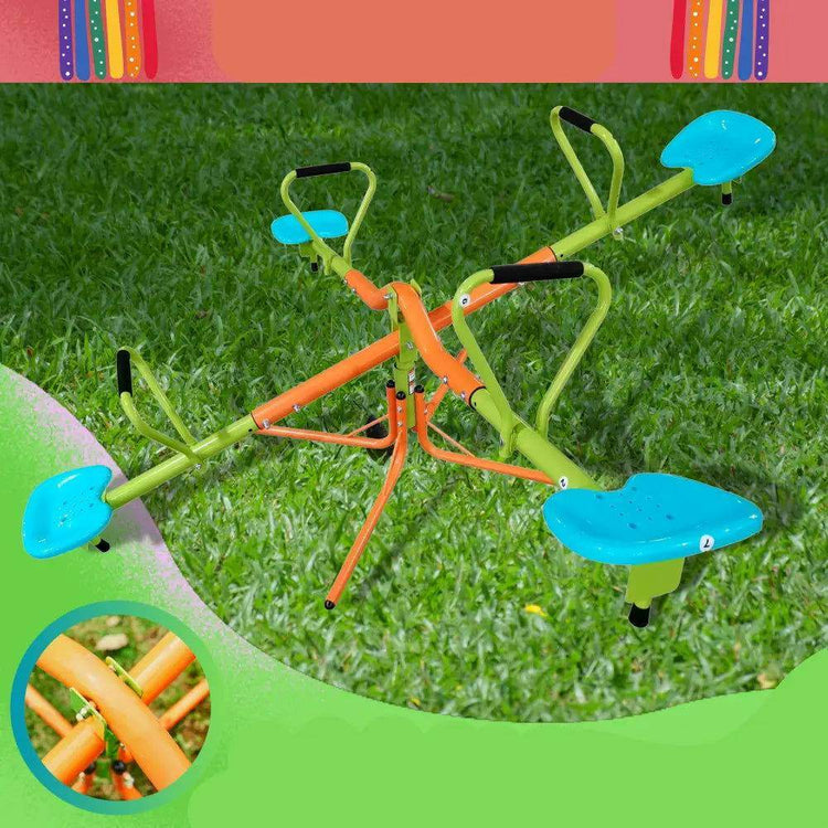 MLNshops Four Seats Playground Seesaw for Kids