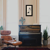 MLNshops Framed Music Art Print for Home Decor