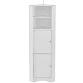 MLNshops Freestanding Bathroom Cabinet - Corner Storage