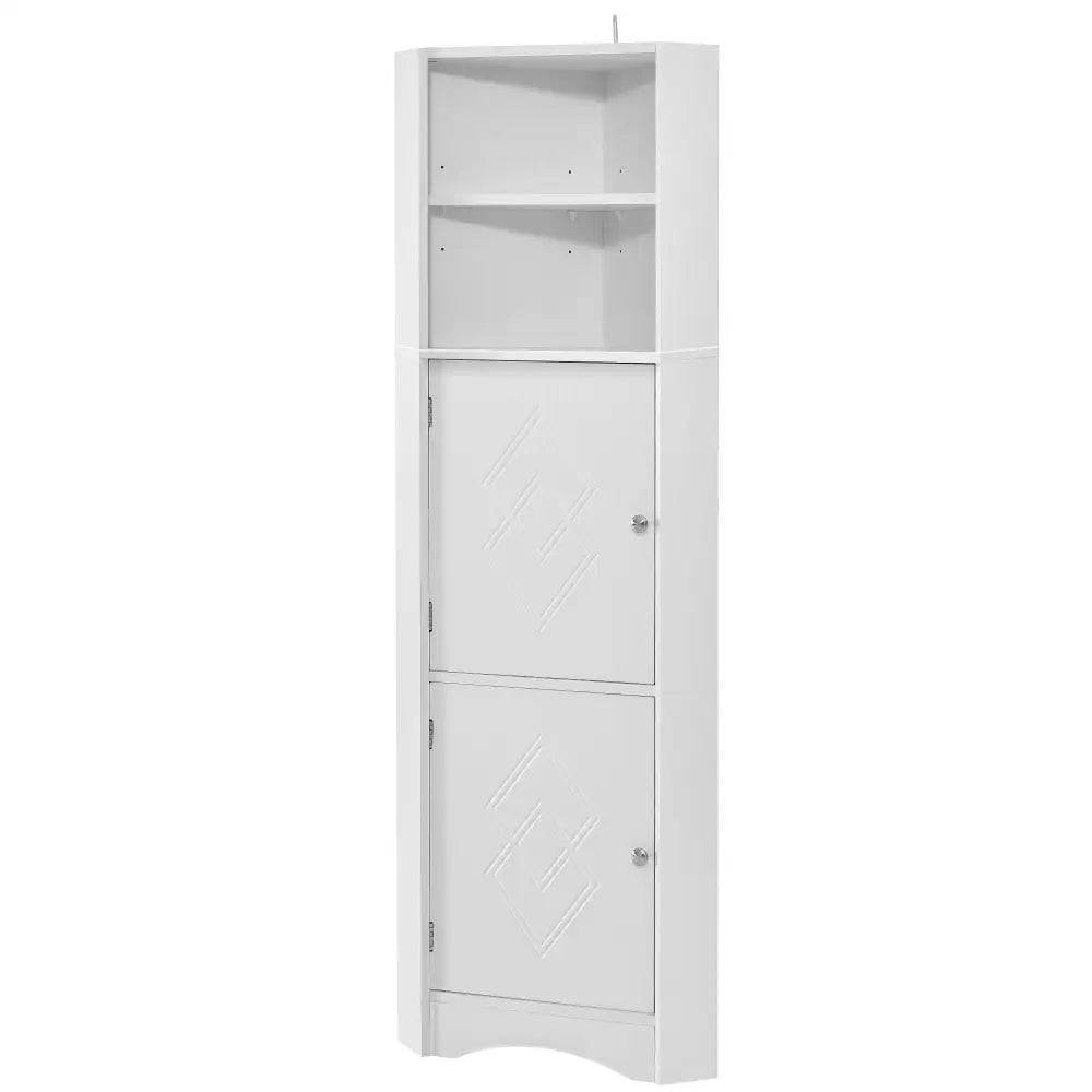 MLNshops Freestanding Bathroom Cabinet - Corner Storage
