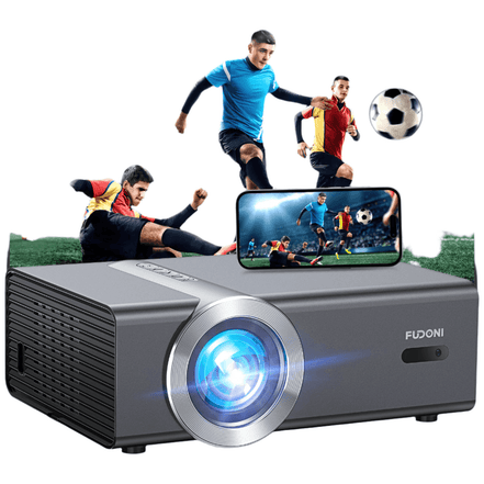 mlnshops WiFi Bluetooth Projector 4K Support Home Theater Default Title