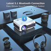 MLNshops Wireless Movie Projector for Home Entertainment