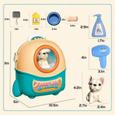 mlnshops Kids Pet Doctor Play Set Grooming Toys