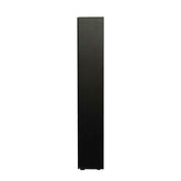 MLNshops modern side cabinet with LED lighting, Tall Glass