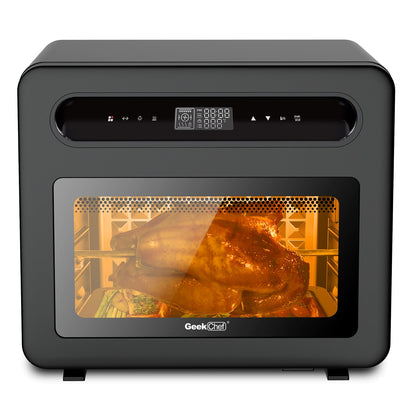 Geek Chef Steam Air Fryer Toast Oven Combo, 26 QT Steam Convection Oven Countertop. MLNshops]