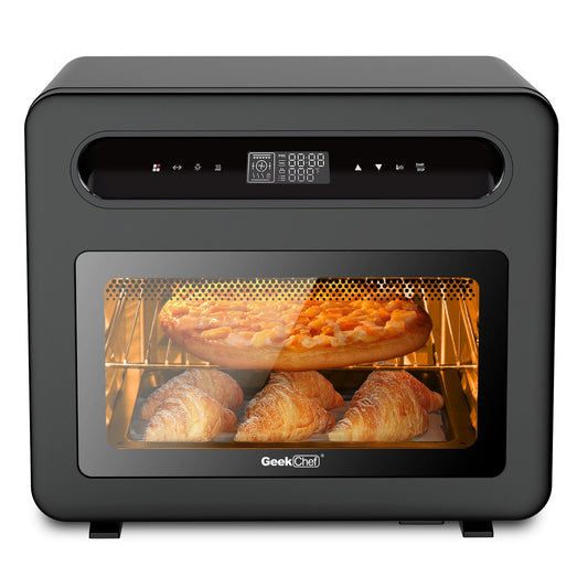 Geek Chef Steam Air Fryer Toast Oven Combo, 26 QT Steam Convection Oven Countertop. MLNshops]