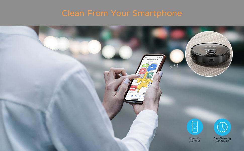 MLNshops GeekSmart Robot Vacuum and Mop for Large Homes