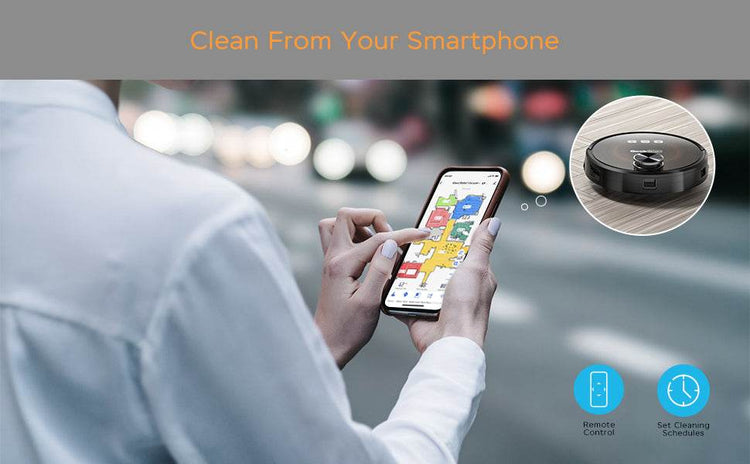 MLNshops GeekSmart Robot Vacuum and Mop for Large Homes