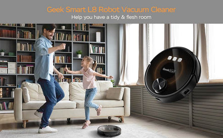 MLNshops GeekSmart Robot Vacuum and Mop for Large Homes