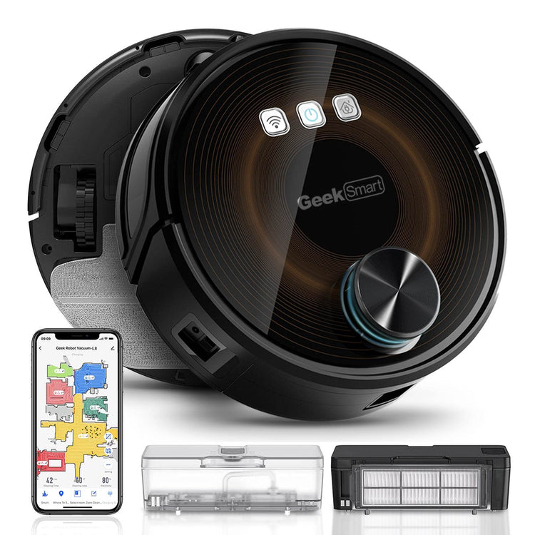 MLNshops GeekSmart Robot Vacuum and Mop for Large Homes