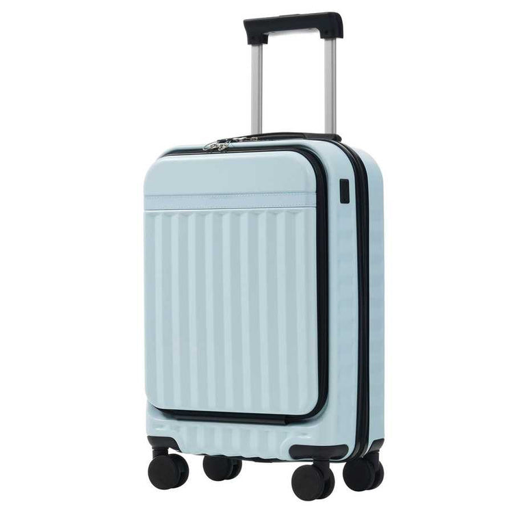 MLNshops front opening luggage set - USB, spinner & duffel