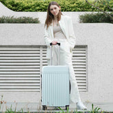 MLNshops front opening luggage set - USB, spinner & duffel