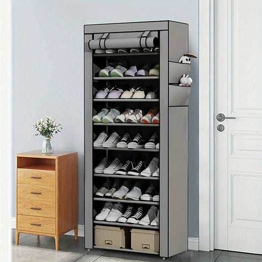 mlnshops Space-Saving Shoe Rack with Cover Organizer - MLNshops