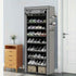 mlnshops Space-Saving Shoe Rack with Cover Organizer Default Title