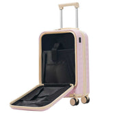 MLNshops pink luggage set for travel hardshell USB