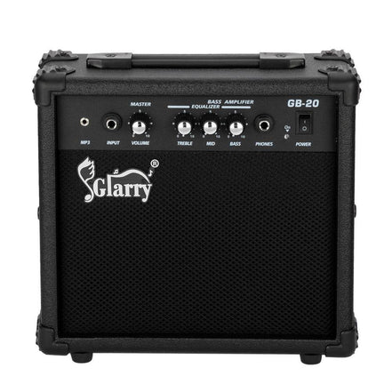 Glarry 20w Bass Amplifier Compact Electric Bass Amp Default Title