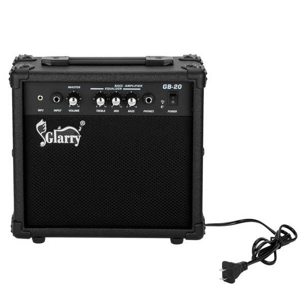 Glarry 20w Bass Amplifier Compact Electric Bass Amp