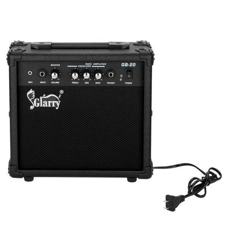 Glarry 20w Bass Amplifier Compact Electric Bass Amp