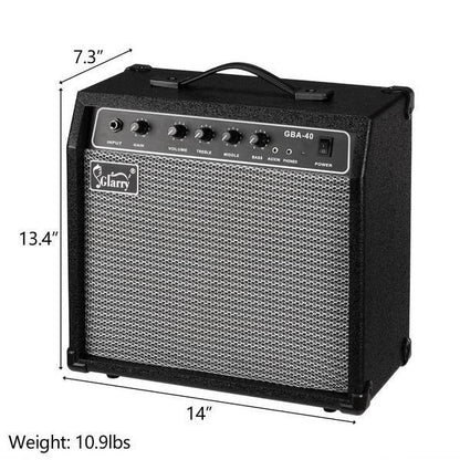 Glarry 40W Electric Bass Amplifier for Crystal Sound