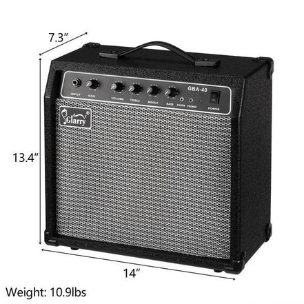 Glarry 40W Electric Bass Amplifier for Crystal Sound