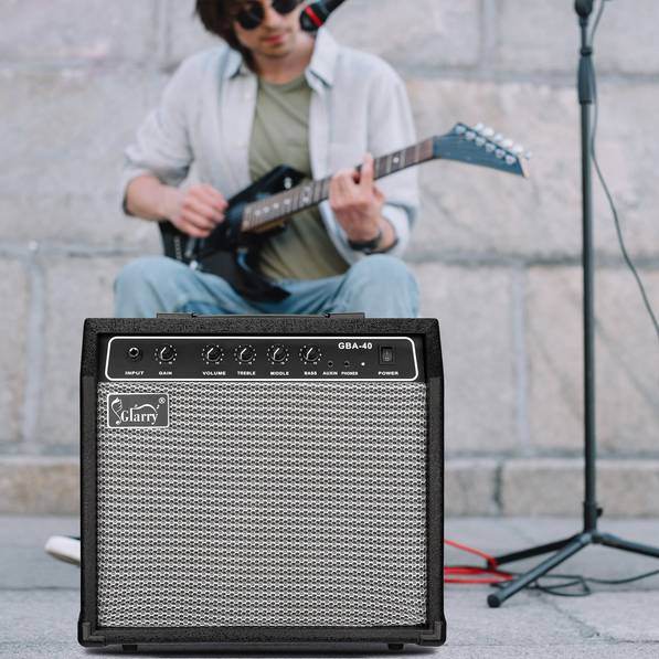 Glarry 40W Electric Bass Amplifier for Crystal Sound