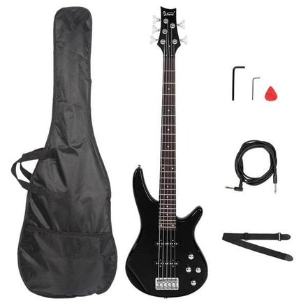 mlnshops 5 string electric bass guitar kit with Amp & Bag