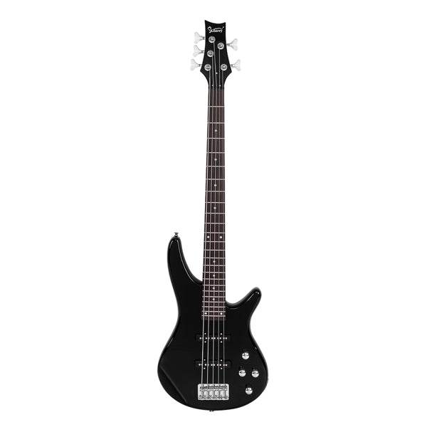 mlnshops 5 string electric bass guitar kit with Amp & Bag