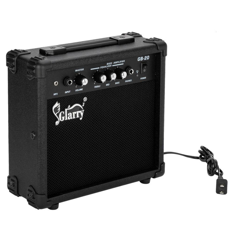 mlnshops Glarry Electric Bass Amplifier 20W with EQ
