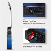 mlnshops EQ-7545R Acoustic Bass for Beginners - Electric
