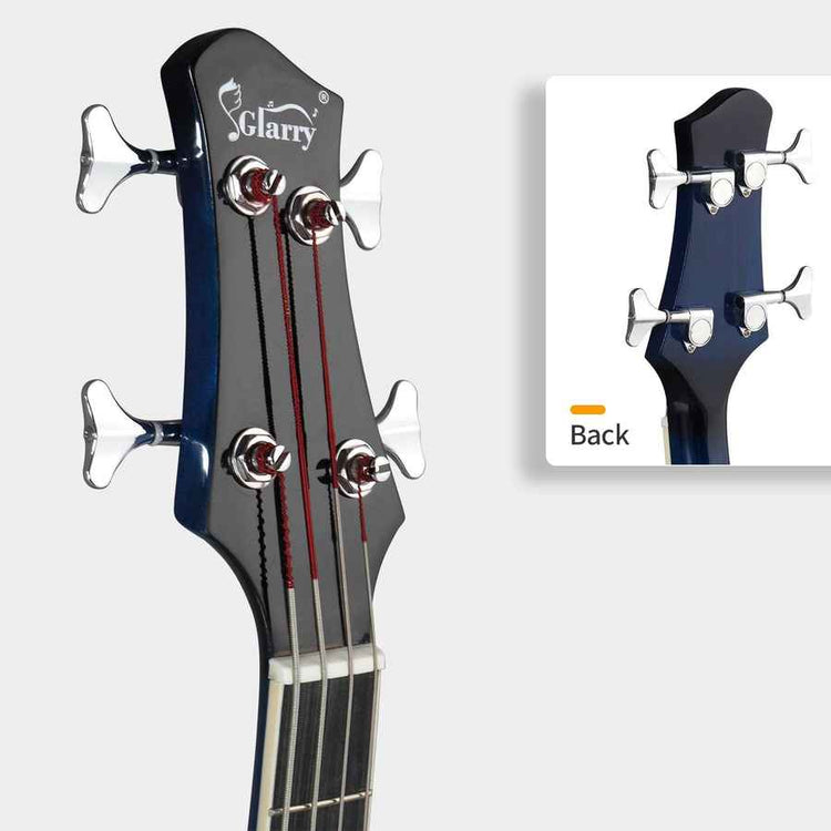 mlnshops EQ-7545R Acoustic Bass for Beginners - Electric
