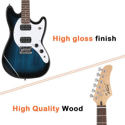 mlnshops full size electric guitar for beginners starter kit