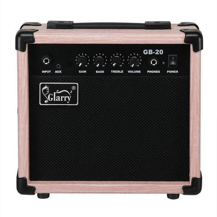 Glarry GB-20 Natural Amplifier Electric Bass Guitar Amp