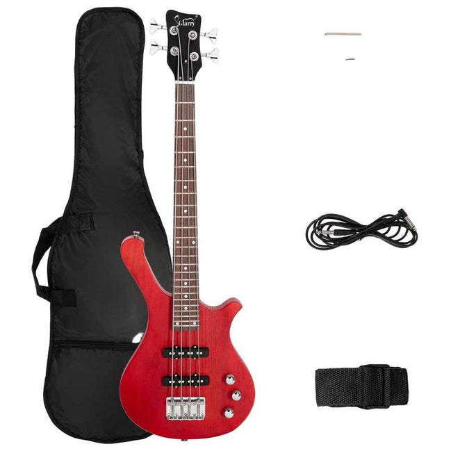 mlnshops GW101 electric bass guitar kit with gig bag & strap Default Title