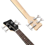 mlnshops GW101 electric bass guitar kit with gig bag & strap