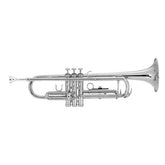mlnshops Silver Bb Trumpet for Beginners with Carry Case