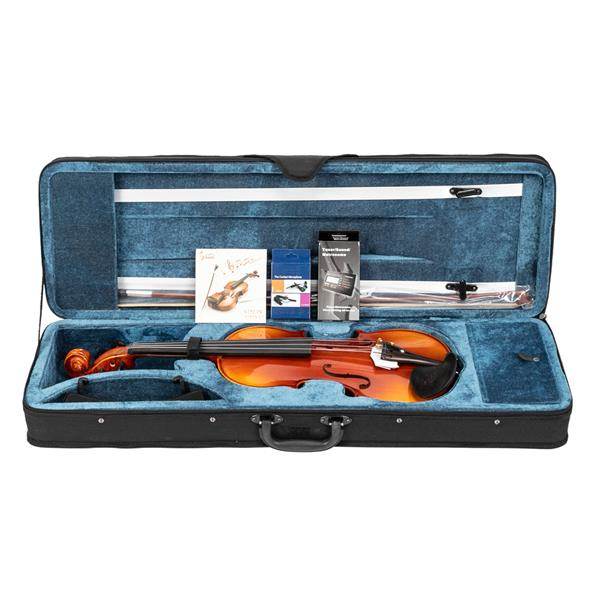 mlnshops spruce panel acoustic violin for students kit