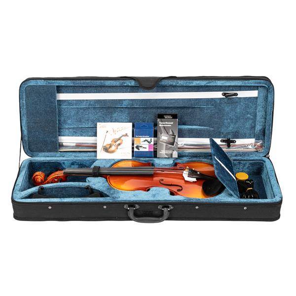 mlnshops spruce panel acoustic violin for students kit