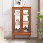 MLNshops Tempered Glass Cabinet for Collectibles