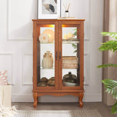 MLNshops Tempered Glass Cabinet for Collectibles