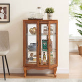 MLNshops Tempered Glass Cabinet for Collectibles