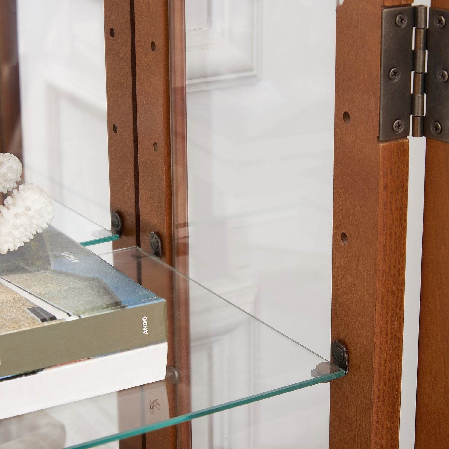 MLNshops Tempered Glass Cabinet for Collectibles